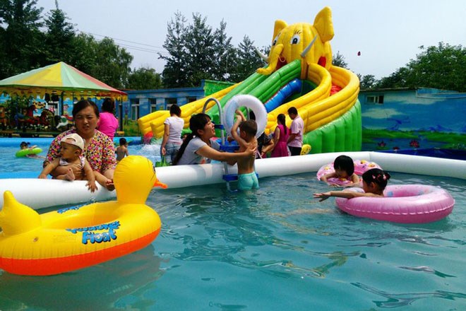 林州儿童充气游泳池